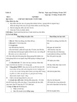 Giao án các môn học lớp 5 tuần 11 