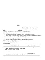 Giao án các môn học lớp 5 tuần 33 