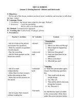 Tiếng anh 6 (sách mới)  giáo án học kì 1  phương nguyễn thị hoài 