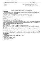 Giáo án tiếng anh lớp 6 chọn bộ theo chương trình PTNLHS   GIÁO án ANH văn 6  xuân đỗ thị 