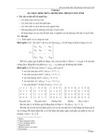 Bài giảng , bài tập có lời giải môn đại số tuyến tính , toán 1