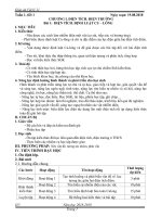 Giáo Án VẬT LÍ 11 HKI Mẫu MỚI (từ Tuần 1 đến Tuần 10)