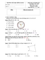 bo de thi hoc ki 1 mon toan lop 3 nam 2017 2018