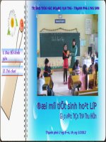 123doc   doi moi tiet sinh hoat lop