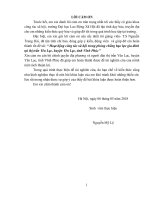 KLTN  hoạt động công tác xã hội trong phòng chống BLGĐ