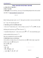 HE TRUC TOA DO CO LOI GIAI CHI TIET