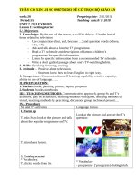 Giáo án tiếng anh lớp 6 chọn bộ theo chương trình PTNLHS   giáo án cả năm  khánh lê vân 