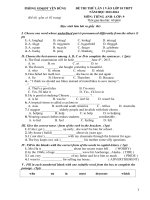 DE THI THU VAO 10 LAN 1  YD