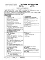 Unit 1 lesson 1 getting started  listen and read period 2 week 1 