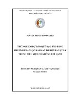 THỬ NGHIỆM DỰ BÁO QUỸ ĐẠO BÃO BẰNG PHƯƠNG PHÁP LỌC KALMAN TỔ HỢP ĐA VẬT LÝ TRONG ĐIỀU KIỆN CÓ KHÔNG KHÍ LẠNH ĐỒ ÁN TỐT NGHIỆP KỸ SƯ KHÍ TƯỢNG HỌC