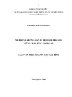 Mô phỏng không gian di tích Hor Pha Keo Viêng Chăn bằng đồ họa 3D (Luận văn thạc sĩ)