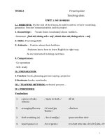 Giáo án tiếng anh lớp 7 cả năm soạn theo mẫu tập huấn mới   giáo án dạy thêm chiều mẫu mới  hiếu trung 