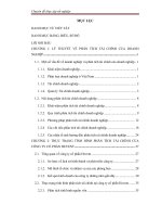 Luận văn phân tích tài chính công ty cổ phần hevent 