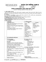 Unit 8 lesson 1 getting started  listen and read period 44 week 15 