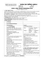 Unit 6 lesson 2 speak  listen period 32 week 11 