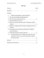 Hãy phân tích và lấy một ví dụ minh họa về doanh nghiệp độc quyền bán thuần túy và chỉ rõ cách thức mà doanh nghiệp này đưa ra quyết định về sản lượng 