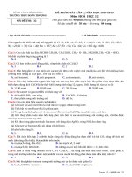 04  đề KSCL năm 2019   môn hóa học – THPT đoàn thượng   hải dương   lần 1   file word