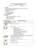 kế hoạch hướng dẫn học  CHÍNH tả thang 10