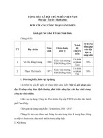 SKKN  một số giải pháp giáo dục kĩ năng sống theo định hướng phát triển năng lực cho học sinh trong công tác chủ nhiệm 