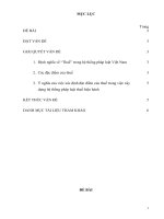 Phân tích các đặc điểm của thuế và ý nghĩa của việc xác định đặc điểm của thuế trong việc xây dựng hệ thống pháp luật thuế hiện hành 