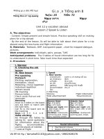 Unit 12 lesson 2 speak  listen w26 p72 