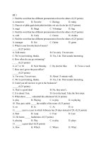 Giáo án tiếng anh lớp 7 cả năm soạn theo mẫu tập huấn mới   giáo án tổng hợp  nữ lê thị trinh 