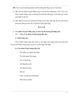 Tiểu luận phân tích cung cầu thị trường bất động sản tại việt nam 