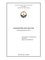 Hướng dẫn bài tập  cơ sở lý thuyết mạch điện 2