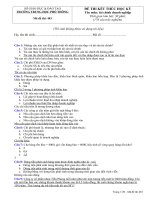 câu hỏi trắc nghiệm tài chính doanh nghiệp