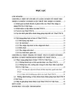 Pháp luật về thuế thu nhập cá nhân ở việt nam  thực trang và phương hướng hoàn thiện