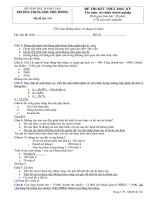 câu hỏi trắc nghiệm tài chính doanh nghiệp