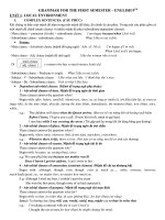 Giáo án tiếng anh lớp 8  giáo án học kì 1  tâm nguyên xuân 