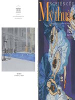 Tài liệu Nguyên cứu mỹ thuật trường đại học mỹ thuật việt nam