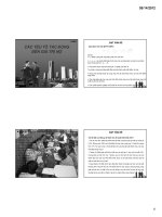 Các yếu tố tác động đến giá trị nợ của doanh nghiệp slide 