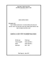 Quy trình chăm sóc và nuôi dưỡng bò sinh sản hướng thịt tại trại bò nam việt, biện pháp phòng và trị một số bệnh thường gặp 