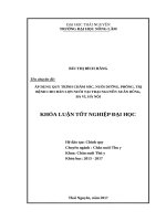 Áp dụng quy trình chăm sóc, nuôi dưỡng, phòng, trị bệnh cho đàn lợn nuôi tại trại nguyễn xuân dũng   ba vì   hà nội 