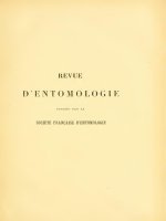 Revue de la Societe Francaise d''''Entomologie V15, 1896
