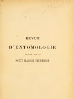 Revue de la Societe Francaise d''''Entomologie V25, 1906