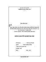 Thực hiện công tác cấp giấy chứng nhận quyền sử dụng đất quyền sở hữu nhà ở và tài sản khác gắn liền với đất tại xã an khang, thành phố tuyên quang, tỉnh tuyên quang năm 2017 