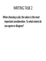 Sample WRITING TASK 2