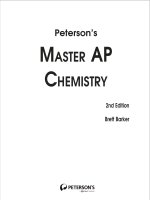 Master AP Chemistry 2nd Edition