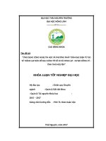 Ứng dụng công nghệ tin học và phương pháp toàn đạc điện tử đo vẽ thành lập bản đồ địa chính tờ số 20 xã minh lập – huyện đồng hỷ – tỉnh thái nguyên 