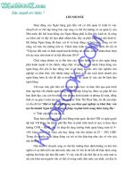 Một số biện pháp nâng cao hiệu quả nghiệp vụ khai thác vốn tại chi nhánh ngân hàng nông nghiệp và phát triển nông thôn láng hạ 