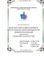 Phương pháp nghiên cứu trong CTXH Người khuyết tật