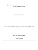 Pháp luật về thương mại điện tử ở việt nam trong xu thế hội nhập quốc tế (luận văn thạc sĩ luật học) 