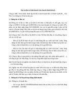 BÀI tập dự án đầu tư 