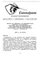 Entomofauna, ZEITSCHRIFT FÜR ENTOMOLOGIE VOL 0010-0073-0094