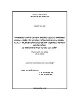 Nghiên cứu đánh giá sinh trưởng cọc rào (jatropha cur cas ) trên các mô hình trồng thử nghiệm tại bắc và nam trung bộ làm cơ sở để lựa chọn xuất xứ tạo nguồn giống có triển vọng phục vụ cho sản xuất 