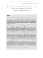 Forest Observer, Autonome Provinz Bozen, Abteilung Forstwirtschaft Vol 005-0003-0030