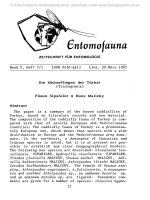 Entomofauna, ZEITSCHRIFT FÜR ENTOMOLOGIE VOL 0008-0077-0165